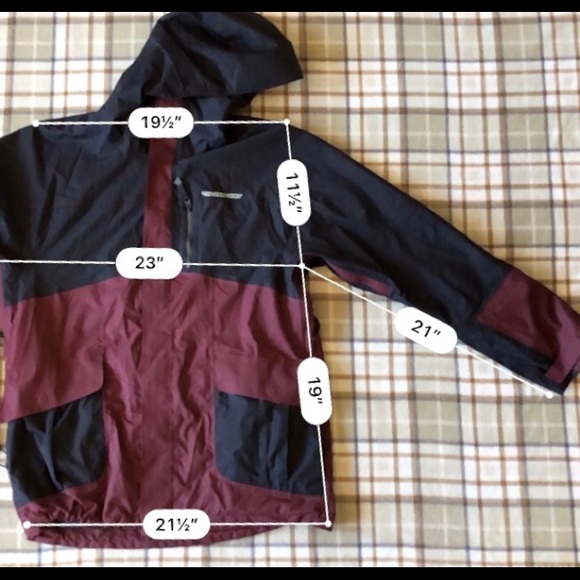 XL HOMESCHOOL snow jacket coat snowboard ski gear - Picture 15 of 15